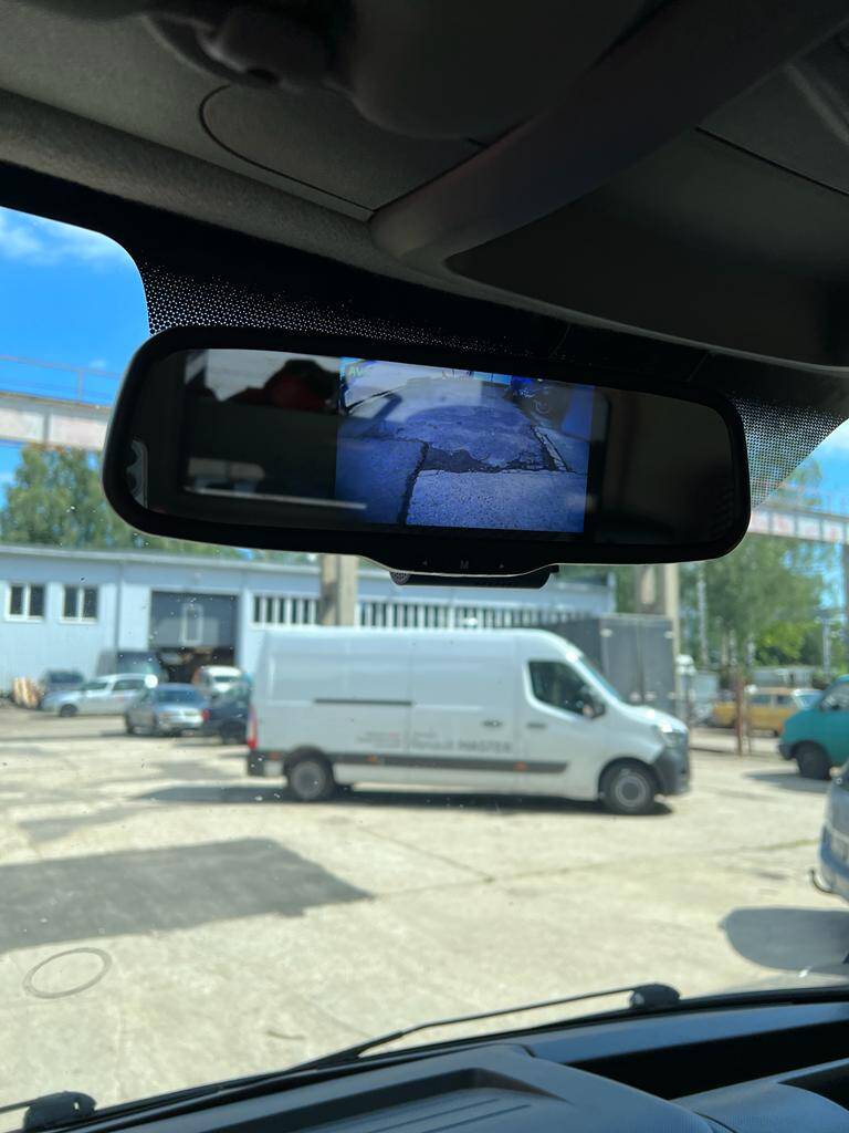 Установка камеры заднего вида